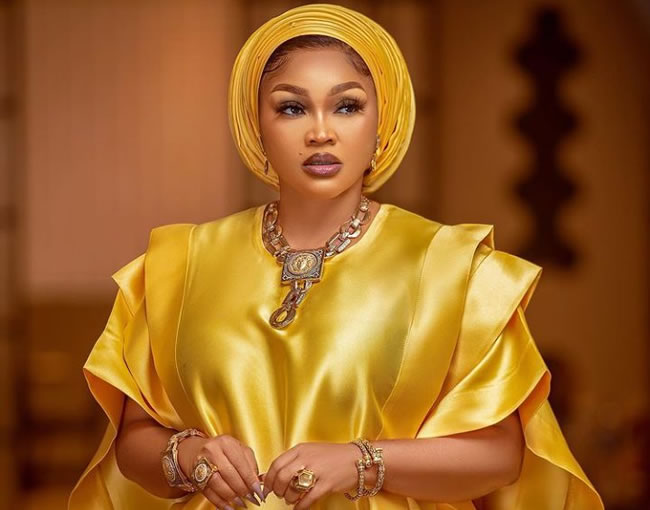 Mercy Aigbe thanks fans and colleagues for their support after a fire destroyed her home.