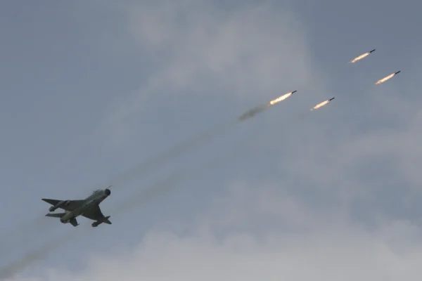 Military fighter jets over Gidan Sama and Rumtuwa communities, Sokoto State, mistakenly bombarding villages.